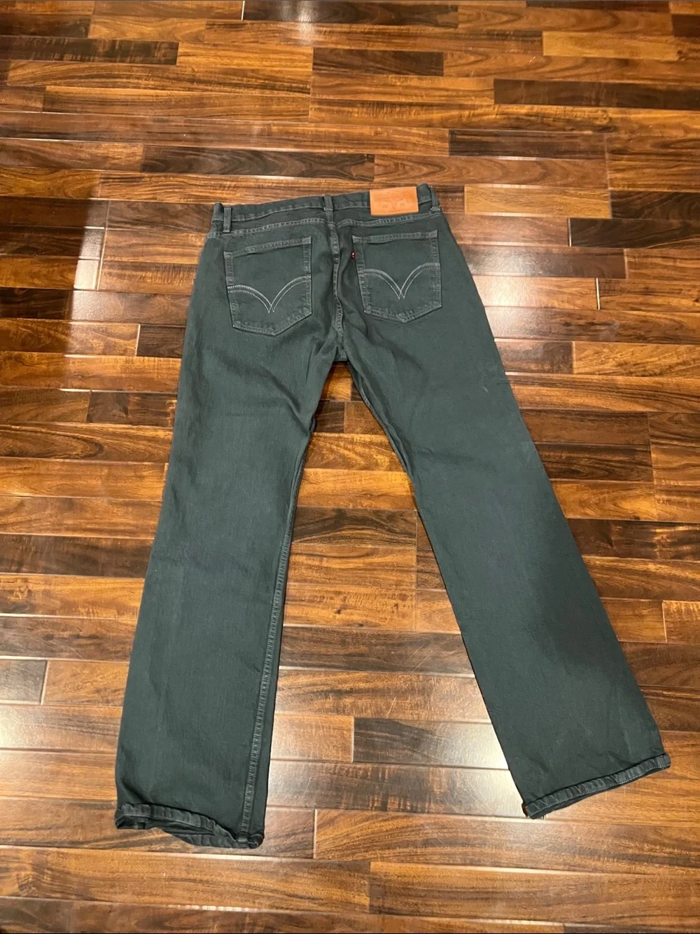 Men's Black Bootcut Jeans